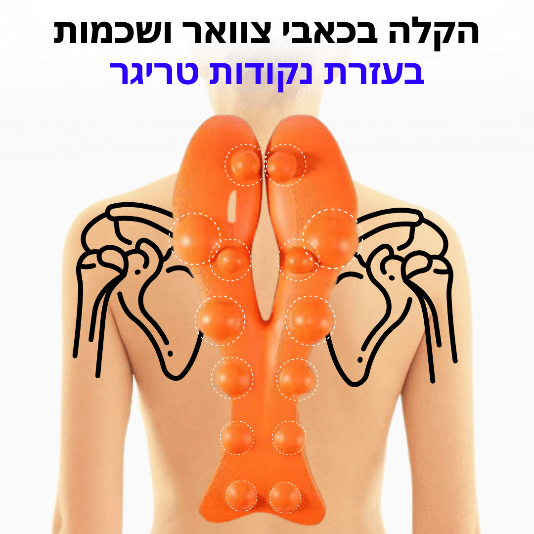 מעסה ידני / מתיחה ולחיסול כאבי צוואר עקשים | מבית פומי ספורט - Pomy Sport