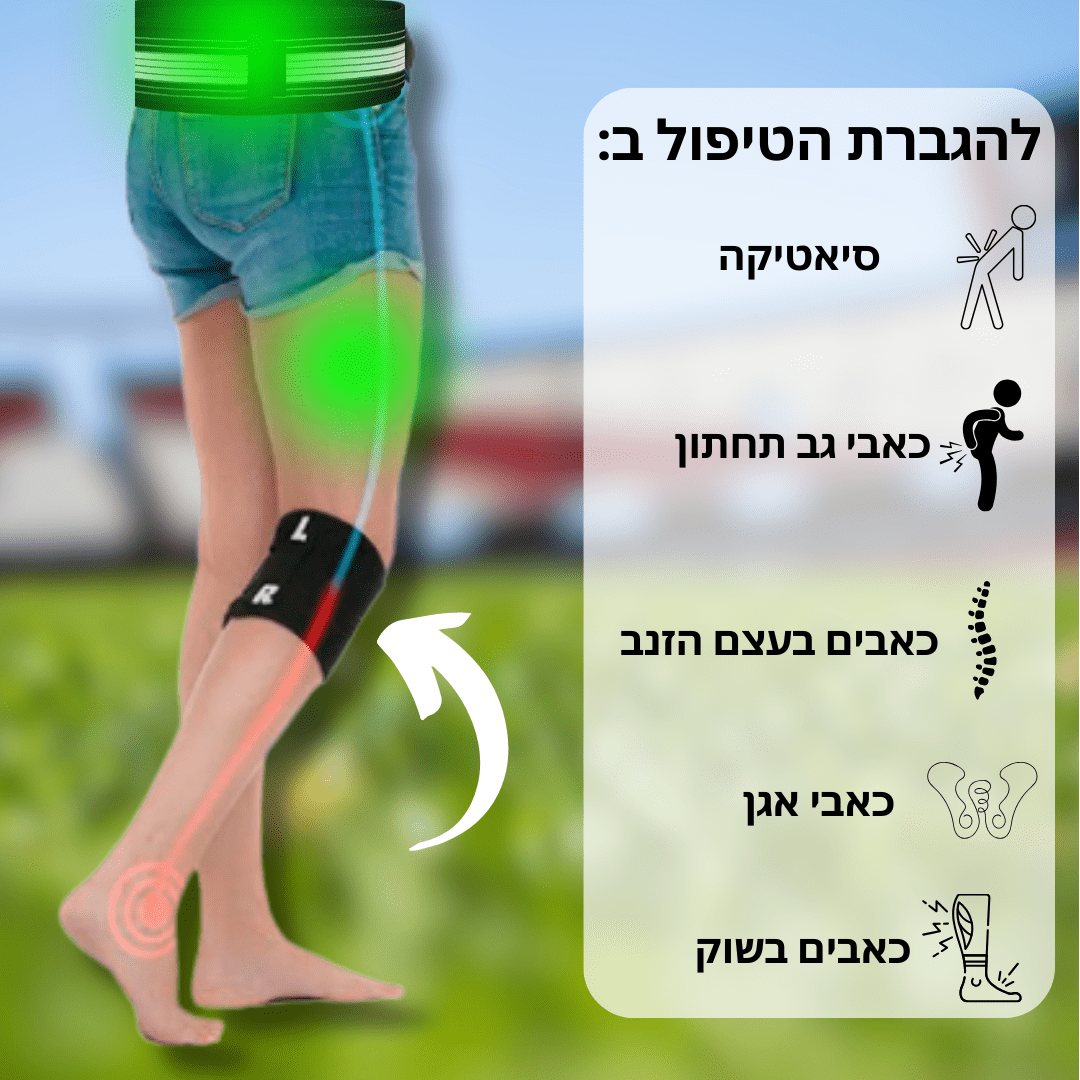 רצועת ברך להקלה בכאבים | מבית פומי ספורט - Pomy Sport