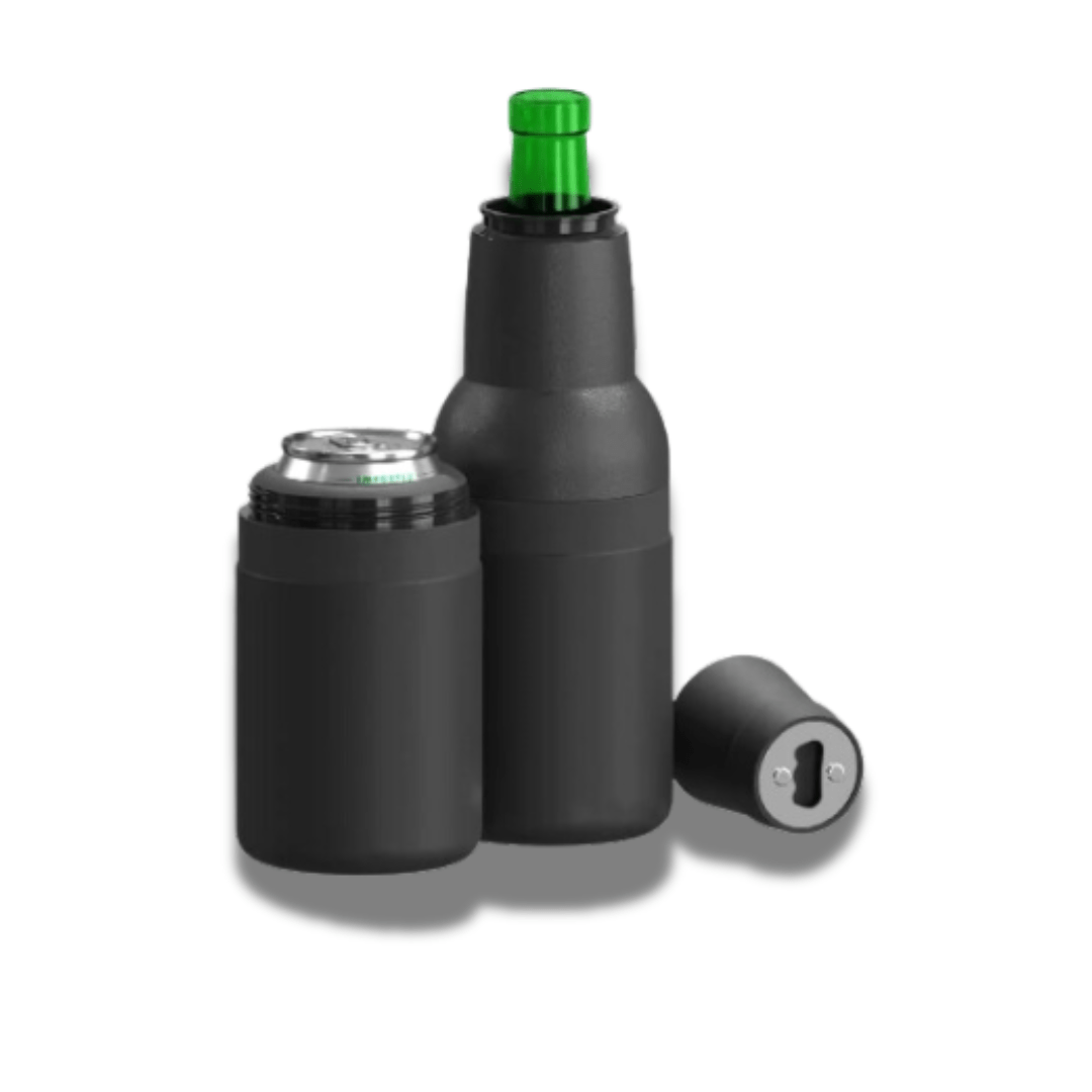 בקבוק מתכת מקרר בירות ופחיות - שומר על הבירה / המשקה קר וטעים - Pomy Sport