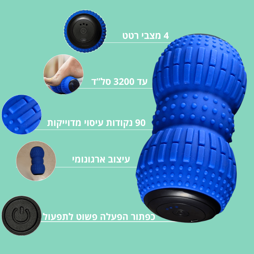 רולר כאבי רגליים ודורבן | מבית פומי ספורט - Pomy Sport