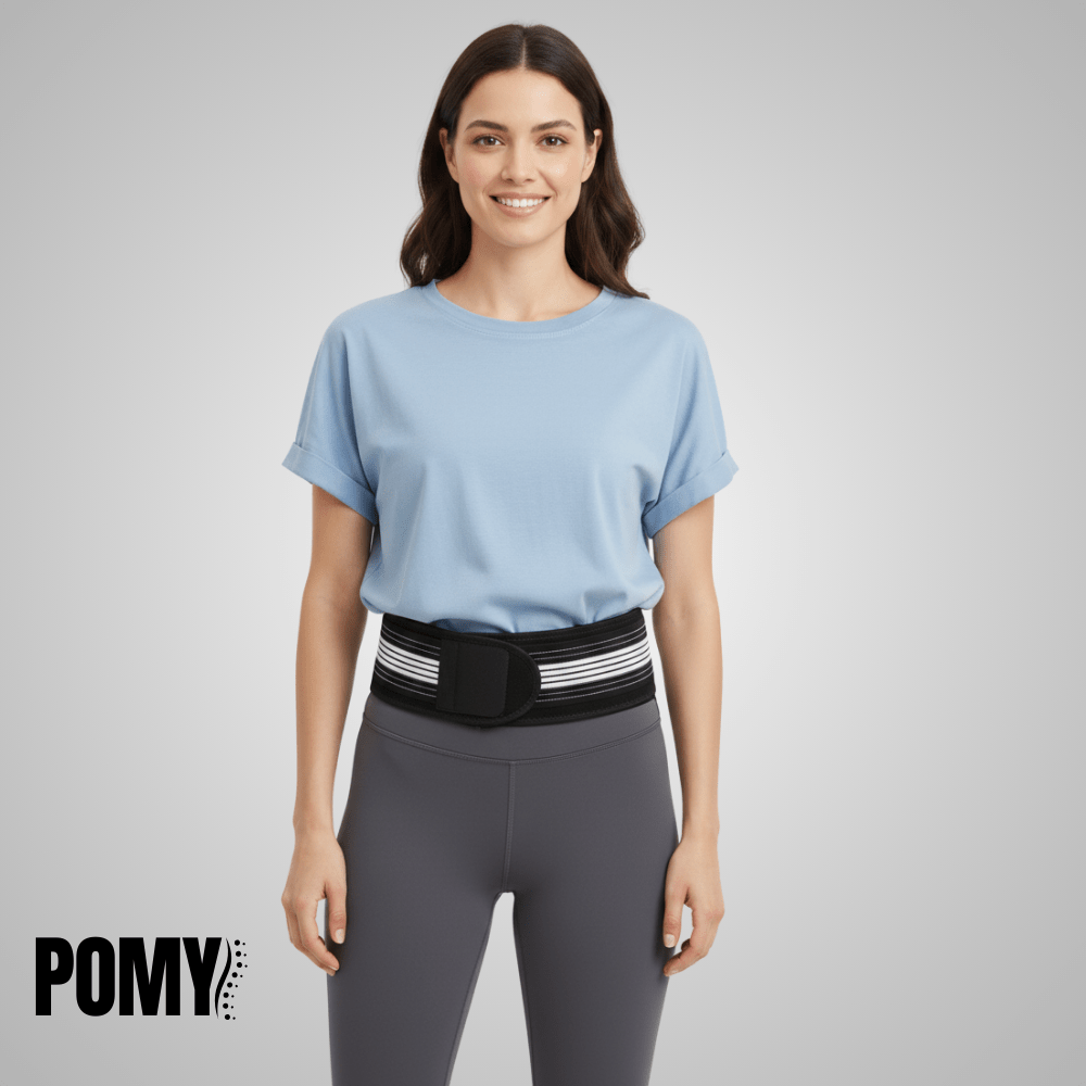 חגורת סיאטיקה | המדריך המלא להקלה יומיומית - Pomy Sport