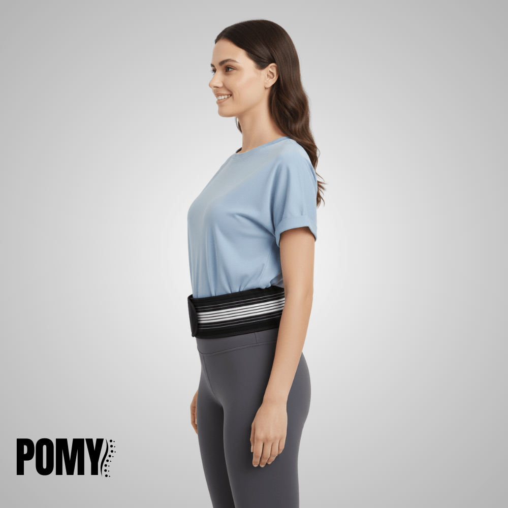 חגורת סיאטיקה | המדריך המלא להקלה יומיומית - Pomy Sport