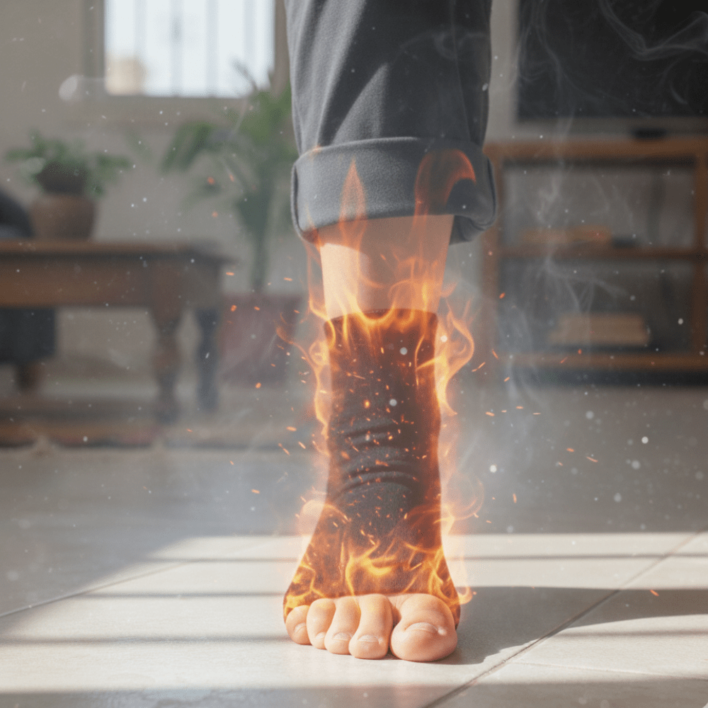 שרוול קור & חום לחיסול כאבי דורבן ורגליים - Pomy Sport