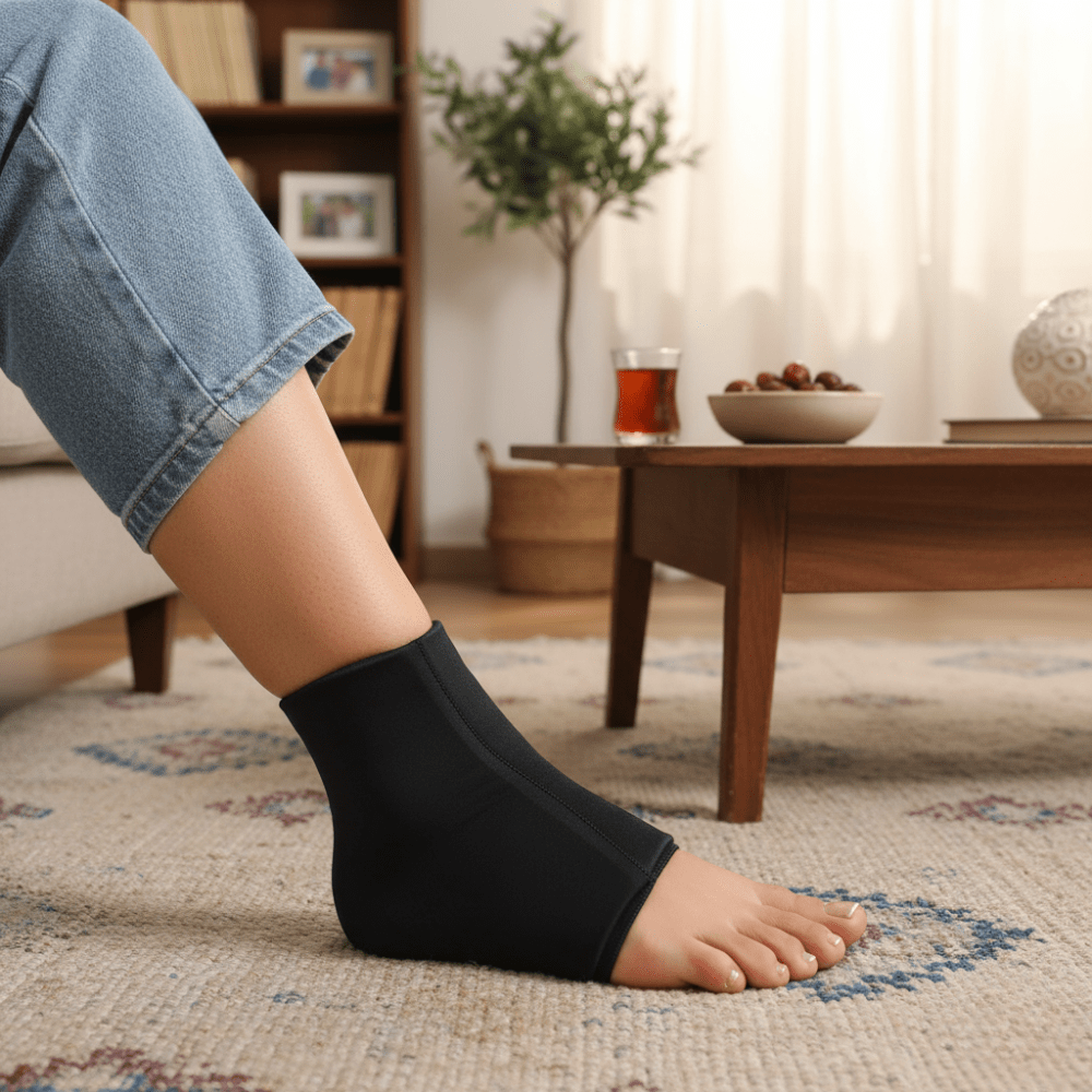 שרוול קור & חום לחיסול כאבי דורבן ורגליים - Pomy Sport