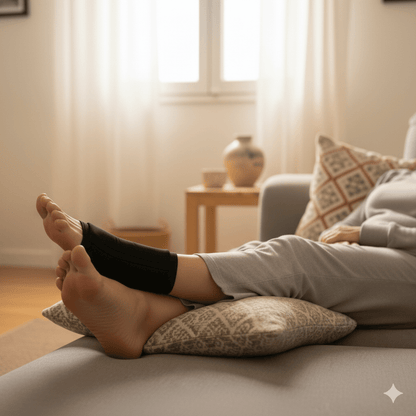 שרוול קור & חום לחיסול כאבי דורבן ורגליים - Pomy Sport