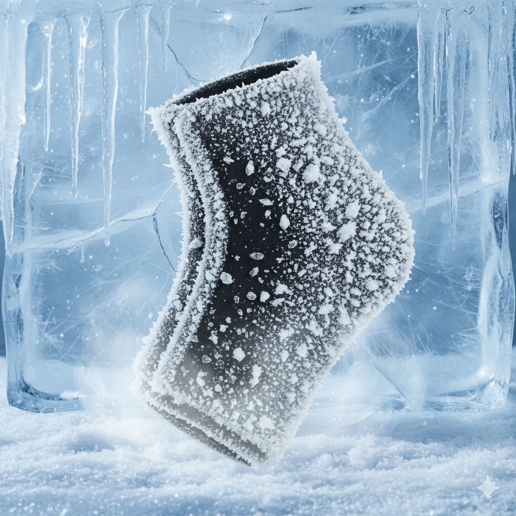 שרוול קור & חום לחיסול כאבי דורבן ורגליים - Pomy Sport