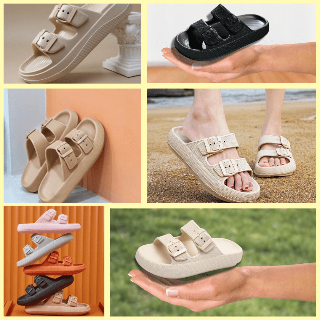 כפכפי קומפי ללכת בחופשיות ובנוחות 1+1 - Pomy Sport