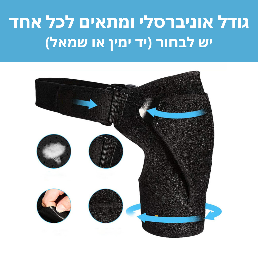 הקלה בכאבי כתפיים כרוניים, פציעות ושרוול מסובב | מבית פומי ספורט