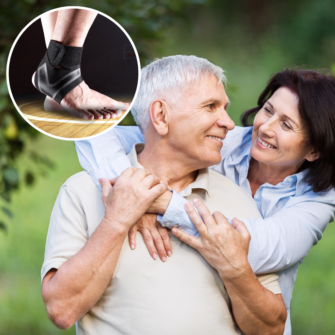רצועת תמיכה לקרסול - לחיסול כאבי רגליים באופן טבעי